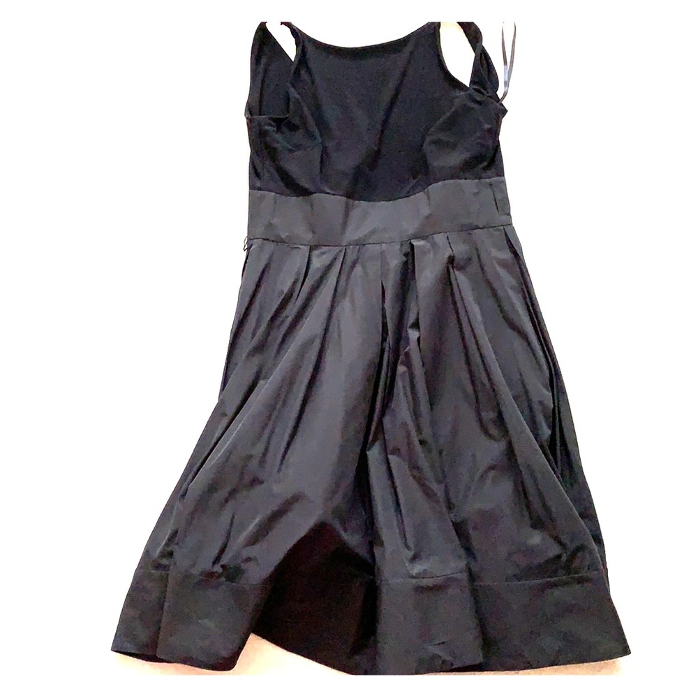 Black Ralph Lauren satin dress